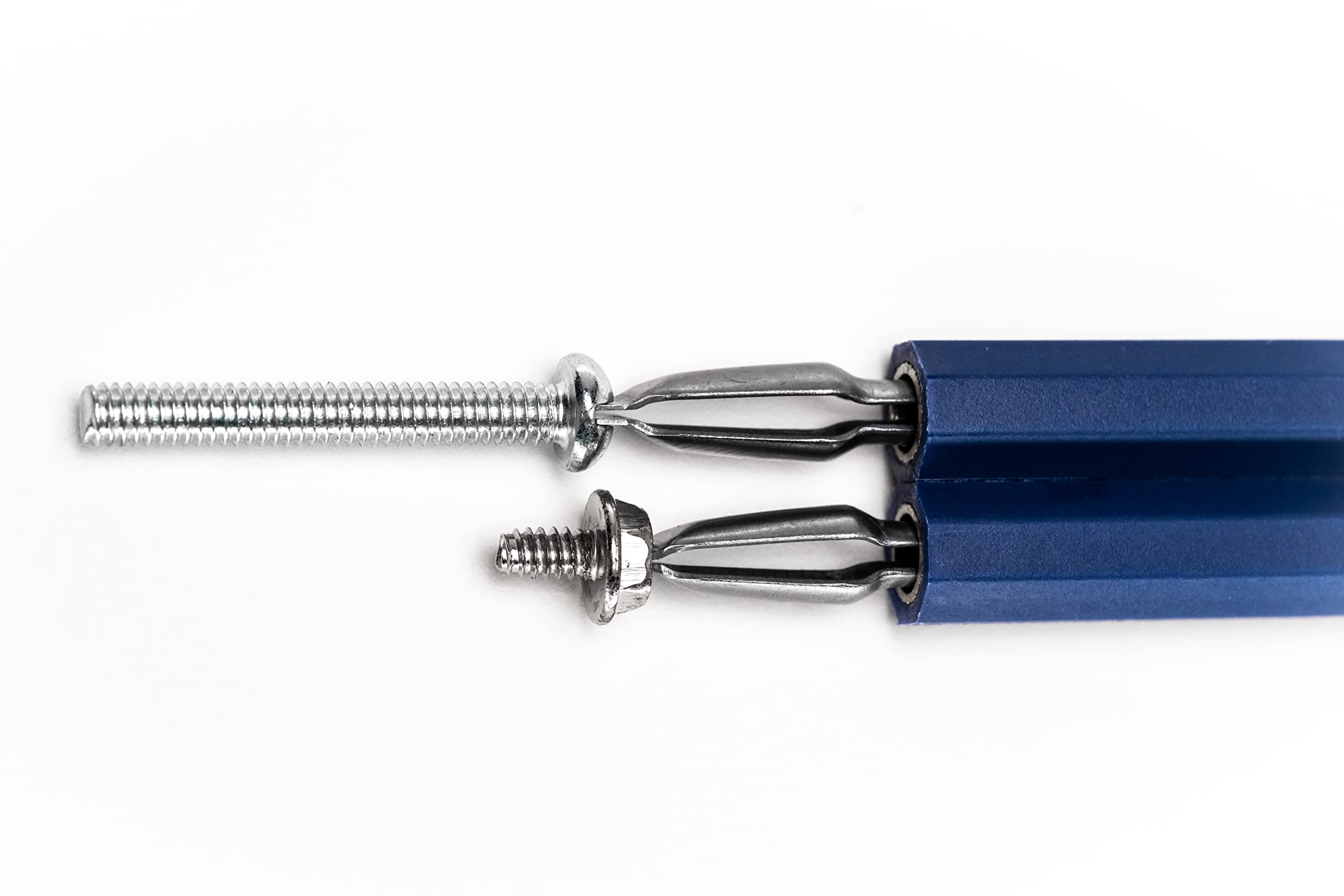 NoDrop Tools Zestaw wkrętaków do wkręcania (4 szt. z rowkiem i rozrusznikiem krzyżakowym)