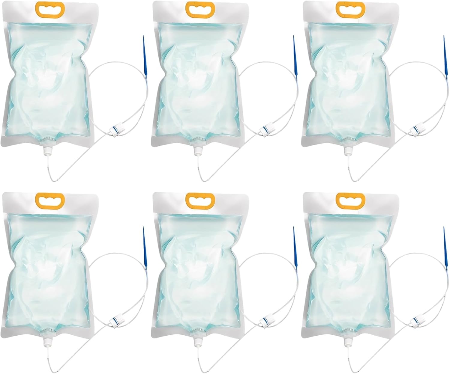 6 Plant Water Bags, 3.5 L, Travel-Ready, Slow-Release Waterers