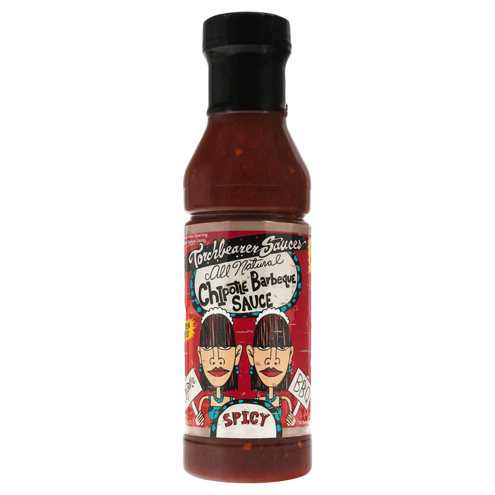 Torchbearer Sauces All Natural Honey BBQ Sauce, 12 ounces - Mild - All Natural, Vegan, Extract-Free, Made in USA (Pack of 2) image 5