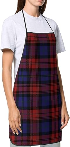 Miniatura 57 de Delantal con babero, delantales de cocina con bolsillos para cocina, manualidades, barbacoa, dibujo, cocina