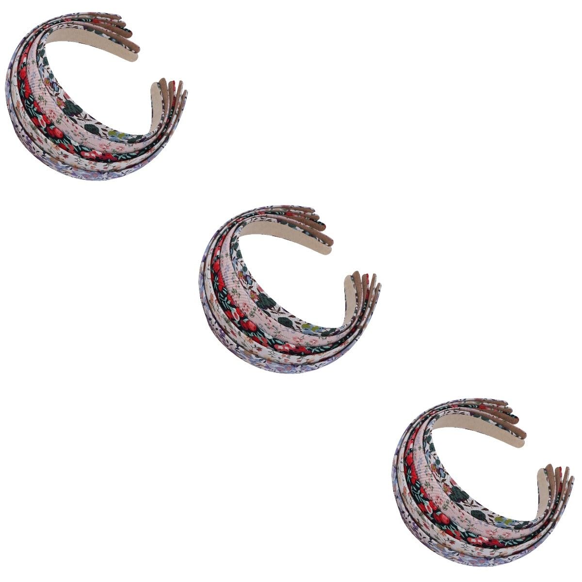Beaupretty 15 Piezas Diadema Floral De Tela Diademas De Entrenamiento Para Mujer Diademas De Yoga Para Mujer Pinzas Para El Cabello Diademas De Pelo Prensado Cueva Del Pelo Simple