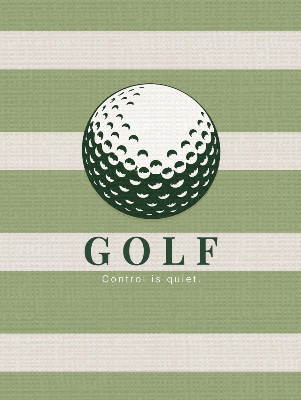 Livre de table basse de golf carnet de notes chic cadeau idéal pour golfeur