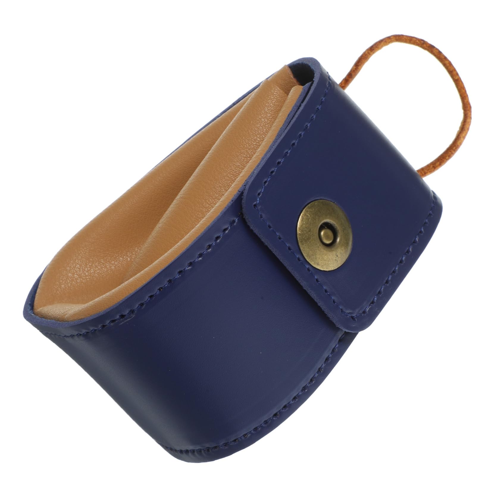 TOPBATHY 5 Pièces de Rangement Bleu de Rangement de Jouets dés Portable dés Jeu Pochette Rangement Pochette de Rangement à dés résistant à l'usure étui à dés Cuir Blue