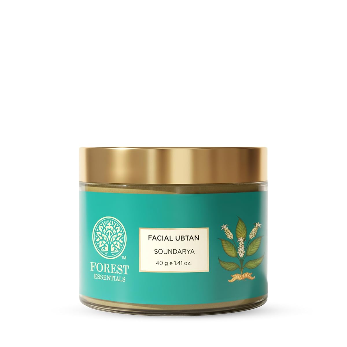 Forest Essentials Facial Ubtan Soundarya | Ayurvedic Brightening Face Scrub |