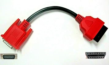 Replacement OBD2 to OBD1 DA-5 Cable Converter Adapter Compatible with Snap-on Newer scanners and OBD1 adapters - Aftermarket Replacement