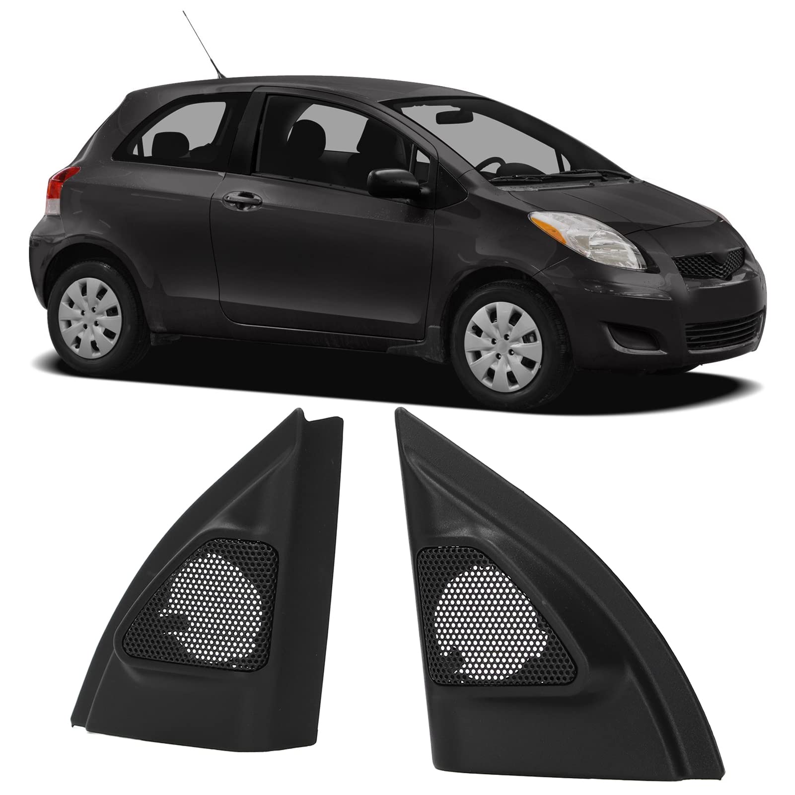 2 Pezzi Copertura Tweeter Montante Porta Per HR‑V, Vezel, XR‑V, CR‑V (2013‑2018) – ABS, Antipolvere, Facile Da Installare