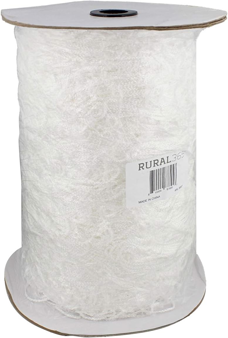 Rural365 Mesh Plant Trellis Net 5x350ft Roll, Growing Support Trellising Bean, Pea, Climbing Plants Scrog Garden Netting