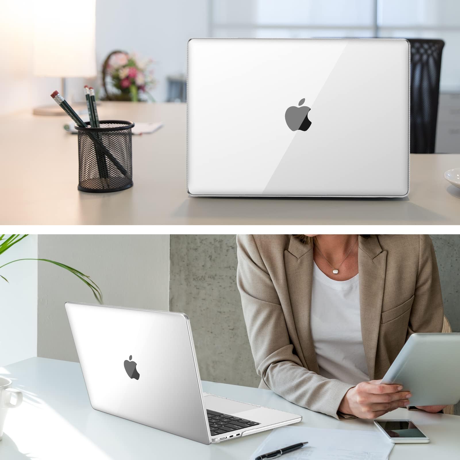 Dl3 Mobilak Compatible with MacBook Pro 15 inch Case with Retina Display Older Version A1398 Release 2015 2014 2013 2012, Protective Plastic Hard Shell Case Cover (Clear)