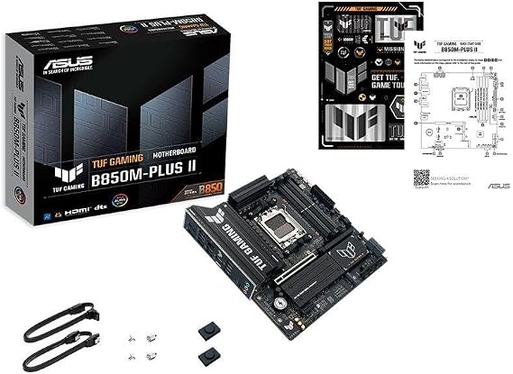 ASUS TUF GAMING B850M-PLUS II AMD AM5 mATX Anakart