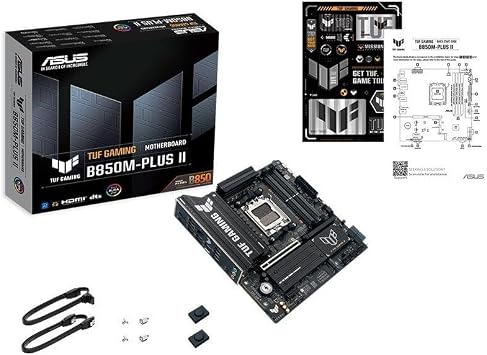 ASUS TUF GAMING B850M-PLUS II AMD AM5 mATX Anakart