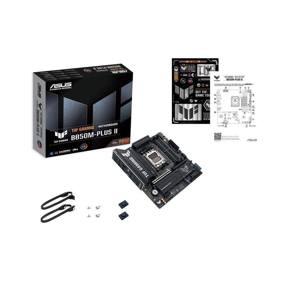 【新品未使用】B850M-PLUS II / PCIe 5.0 / DDR5 ASUS TUF Gaming B850M-PLUS II - Placa Base AMD AM5 (AMD B850, mATX