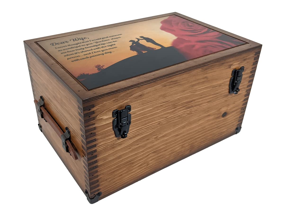 Wife Rose Keepsake Box