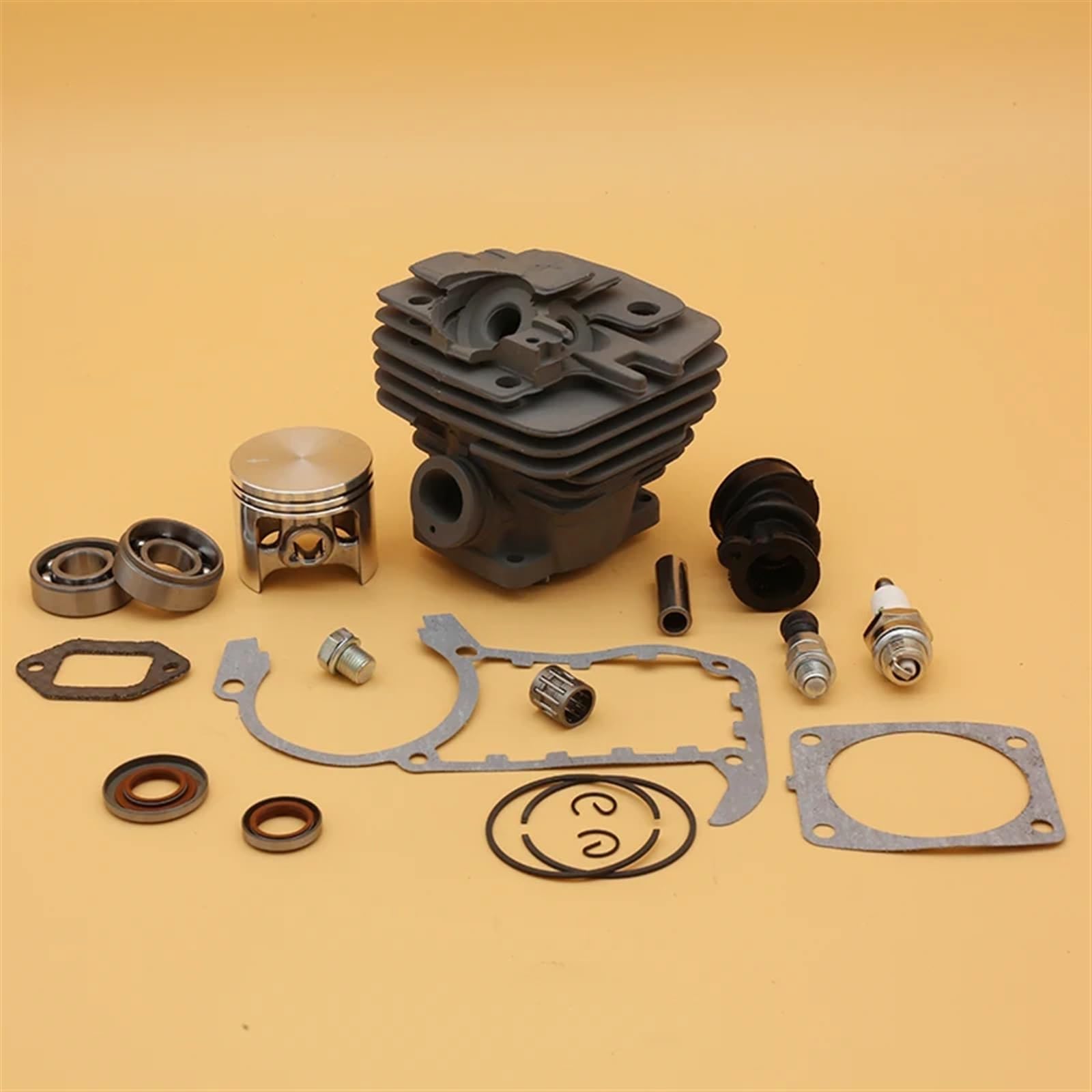 Zestaw uszczelek łożysk kolektora dolotowego cylindra tłokowego 47 mm, do pił łańcuchowych STIHL, MS361 MS 361 Części zamienne narzędzi Tłok cylindra do maszyn ogrodowych