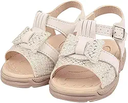 Sandália Ortopédica Infantil Menina Laço Branca