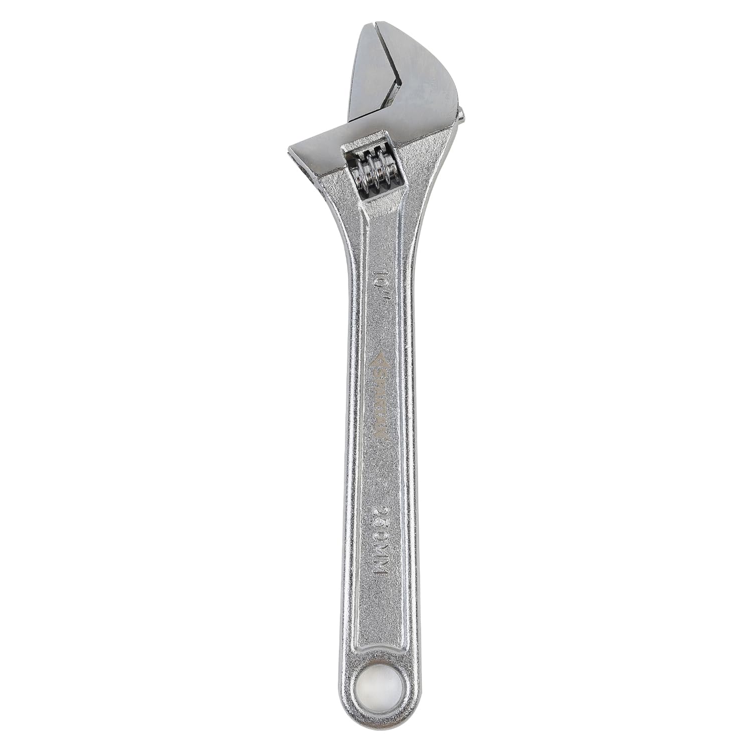 SPARTAN 10 Inch Adjustable Wrench/Spanner | Heat Treated Carbon Steel with Phosphate Coating | Tapered Jaw, Comfortable Grip | Ideal for Home DIY & Repair Work