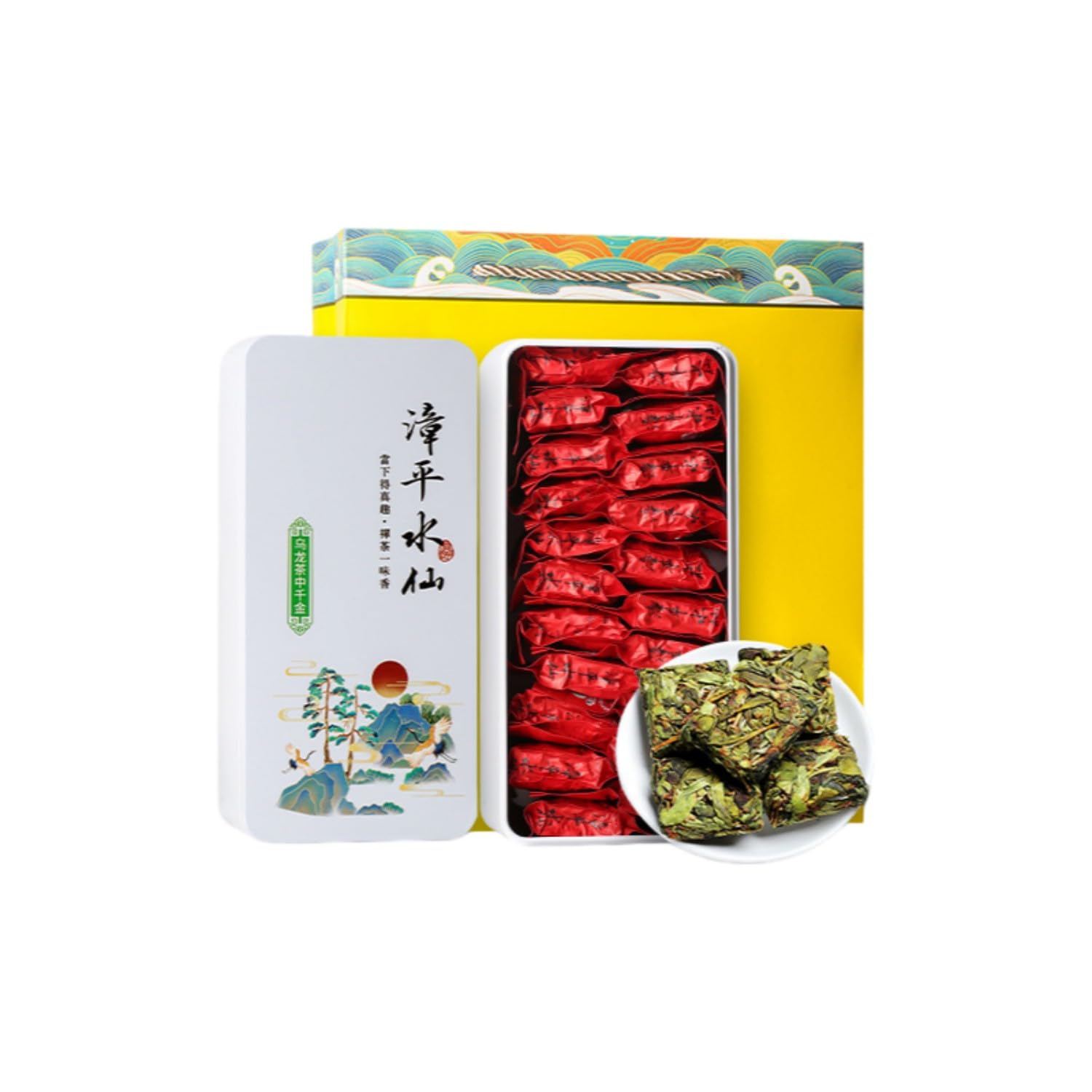 漳平水仙乌龙茶 2025新茶 Natural Loose Leaf Tea,Chinese Tea, Sulfur Free 白盒250g*1盒 Flower tea,dark tea,loose tea