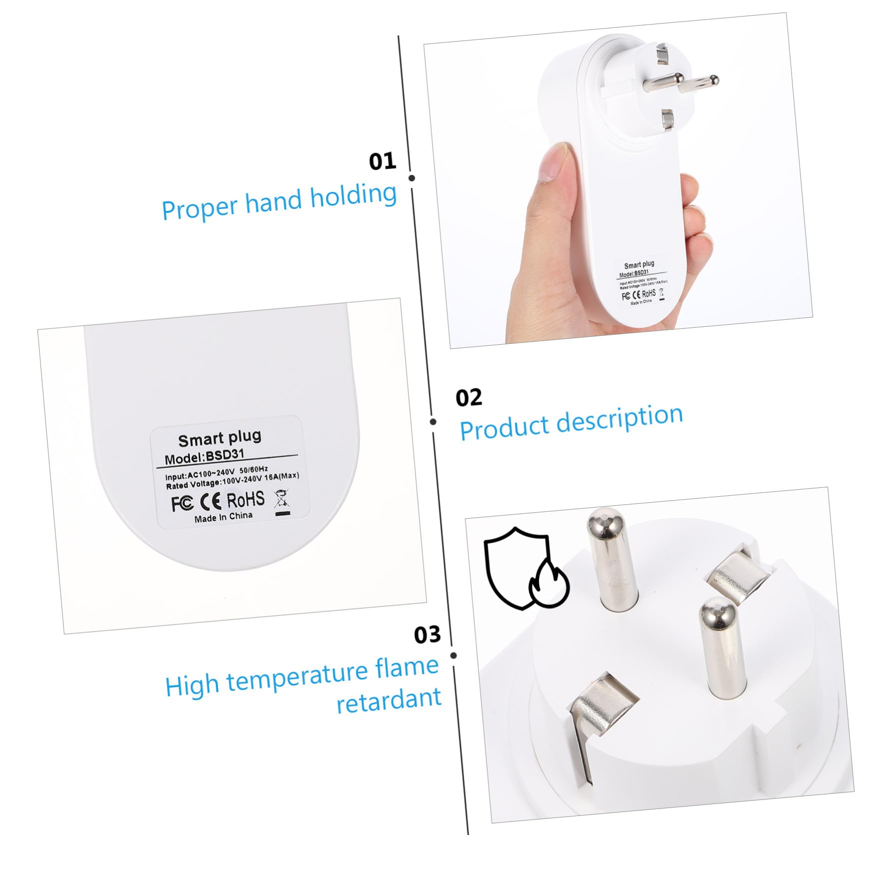 Operitacx Enchufe Inteligente Doble USB Hogar Compatible Wifi para Cocina Oficina y Dormitorio Fácil de Instalar y Controlar App