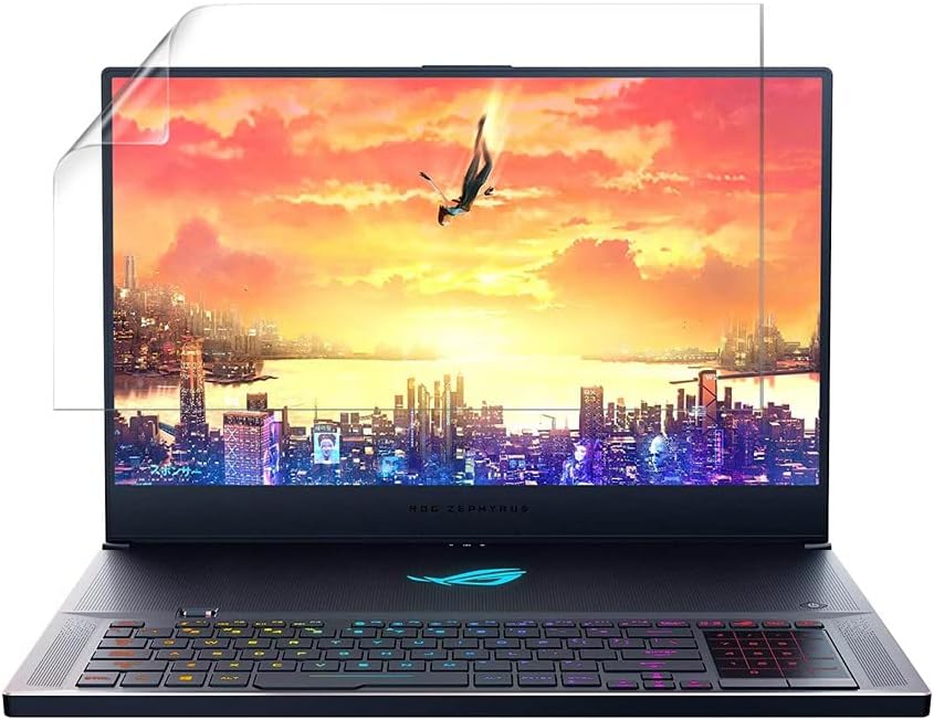 celicious Silk Mild Anti-Glare Screen Protector Film Compatible with Asus ROG Zephyrus S GX701 [Pack of 2]