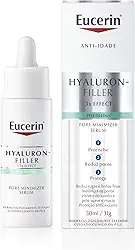 EUCERIN Sérum Facial Anti-idade Redutor de Poros 30ml, Pore Minimizer, Peles Oleosas, Hyaluron-Filler, Ácido Hialurônico, Antirrugas