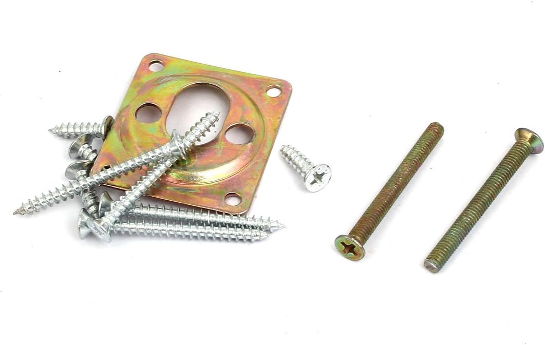 uxcell Home Door Gate Left Handed Security Cylinder Deadbolt Rim Lock Lockset