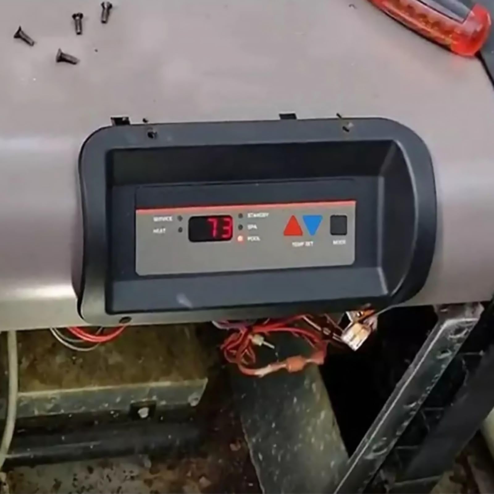 DBEIXIWEI Bezel Keypad Assembly FDXLBKP1930 Low NOx Pool Heater Repair Parts Suitable for Hayward H-Series H400FDN H400FDP