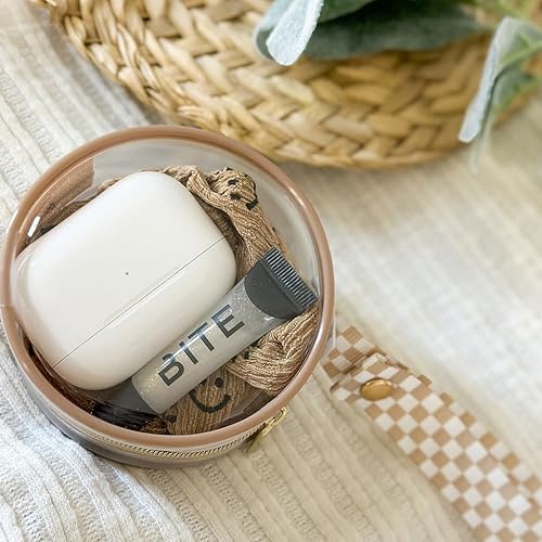 Miniatura 4 de Itzy Ritzy Funda transparente para chupete con asa, la cápsula para chupete se fija fácilmente a la bolsa de pañales o bolsa capacidad para 2