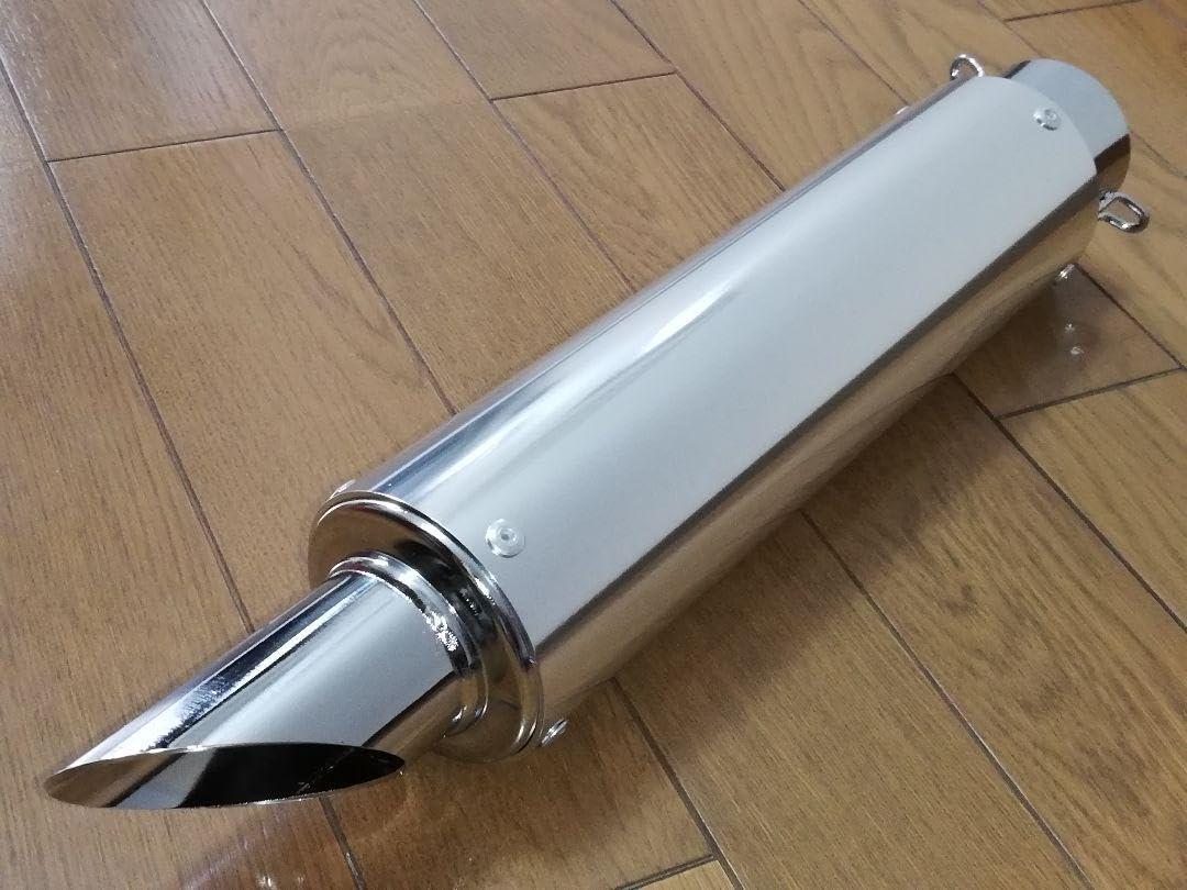 激鳴き特大ラッパ管50.8π用(新品)　爆音で音ギレ最高♪CBXゼファーXJR！ 激鳴きマフラー延長キット50.8π(新品) CBXゼファーXJR！音職人