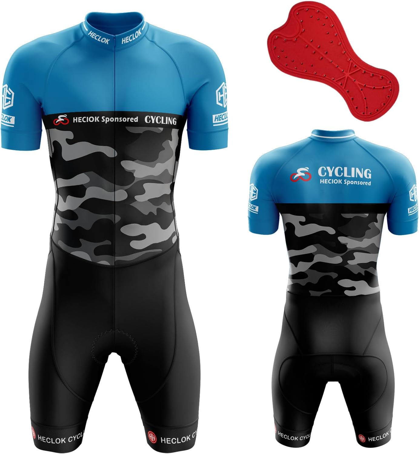 Triatlonpak voor heren, ademend, trisuit met korte mouwen om te zwemmen, sneldrogend triatlonpak, fietsen training racefiets fietskleding Pro Trisuit und Triathlon, hardlopen, Typ-4, XXS