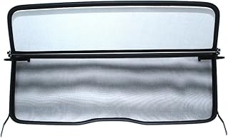 Wind Deflector for Chevrolet Camaro 6 (2015 Onwards) - Foldable - with Quick Release Fastener - Black | Windstop | Wind Blocker