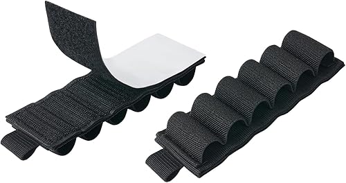 Miniatura 3 de Paquete de 10 portatarjetas de 6 rondas  Soporte de carcasa de Buttstock  1220 Ga portatarjetas lateral para cartucho de escopeta de rifle  con