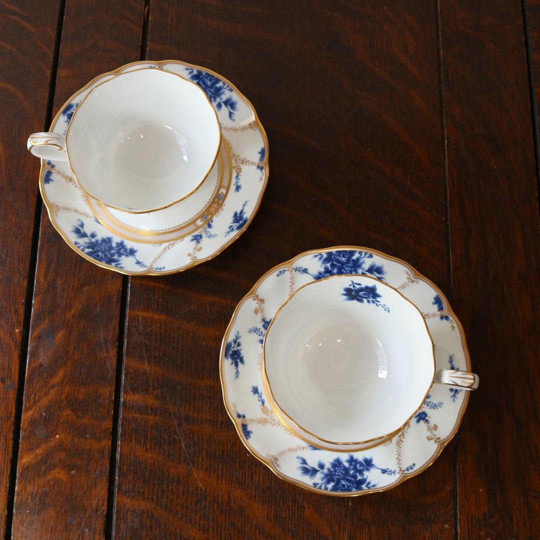 ノリタケ ダイヤモンドコレクション ANTIQUITY カップ＆ソーサー2客 