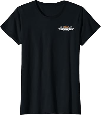 Friends Central Perk Left Chest Logo T-Shirt