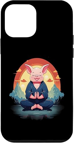 iPhone 12 mini vegano cerdo yoga pose vegetariano veganismo sin carne Cruelty-fre caso