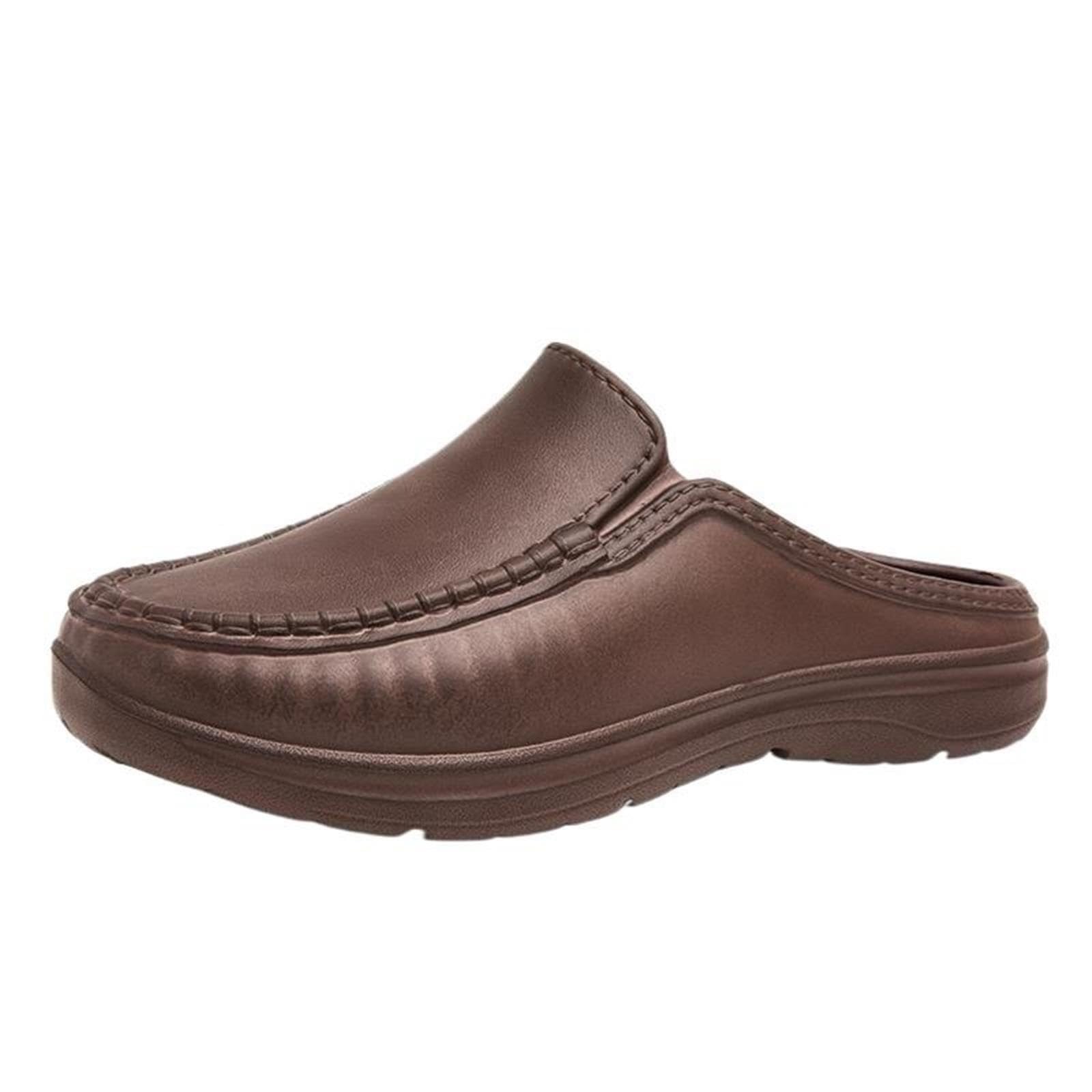 Zapatos Casuales De Cuero for Hombre Chef Antideslizante