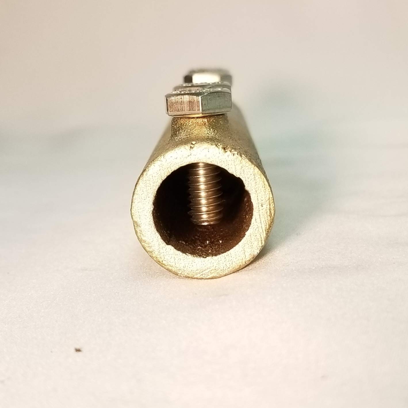 Generic Straight Bimetallic Connector - Lightning Protection