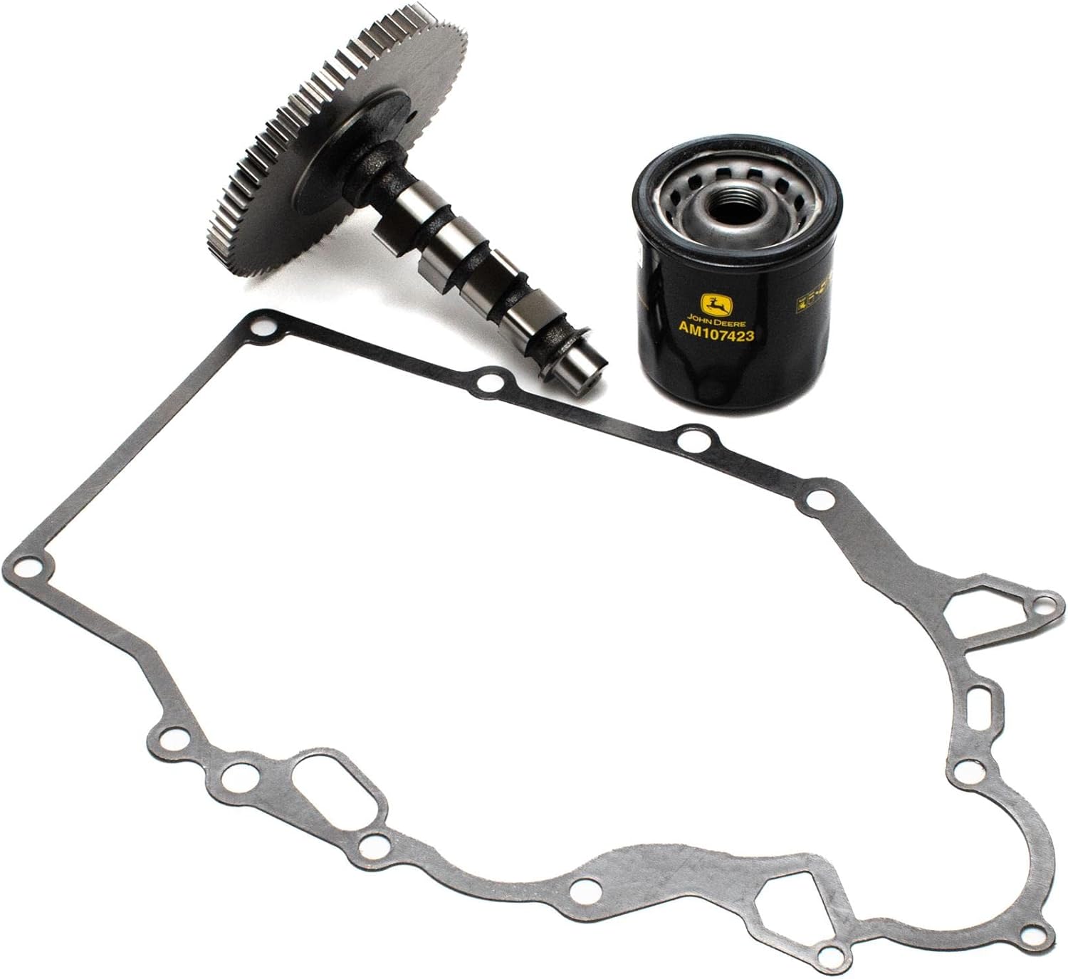 John Deere Camshaft and Gasket Kit 425 445 Kawasaki FD620D Cam Rebuild Gear Part