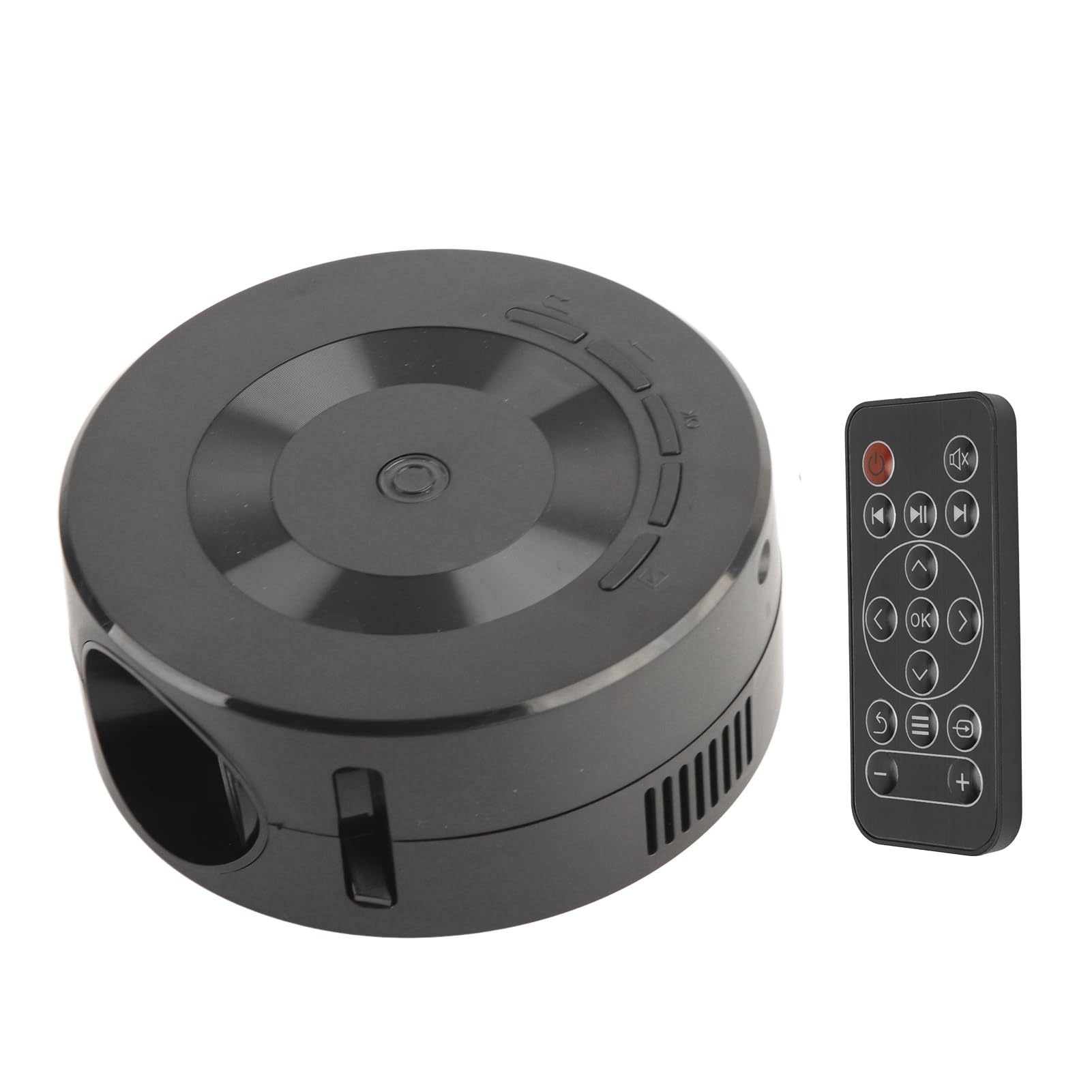 Mini Projektor LED, Przenośny Projektor Filmowy na dla Dzieci, Inteligentny Projektor z Tym Samym Ekranem do Tabletu Smartfona, Projektor Kieszonkowy HD z Interfejsem USB i