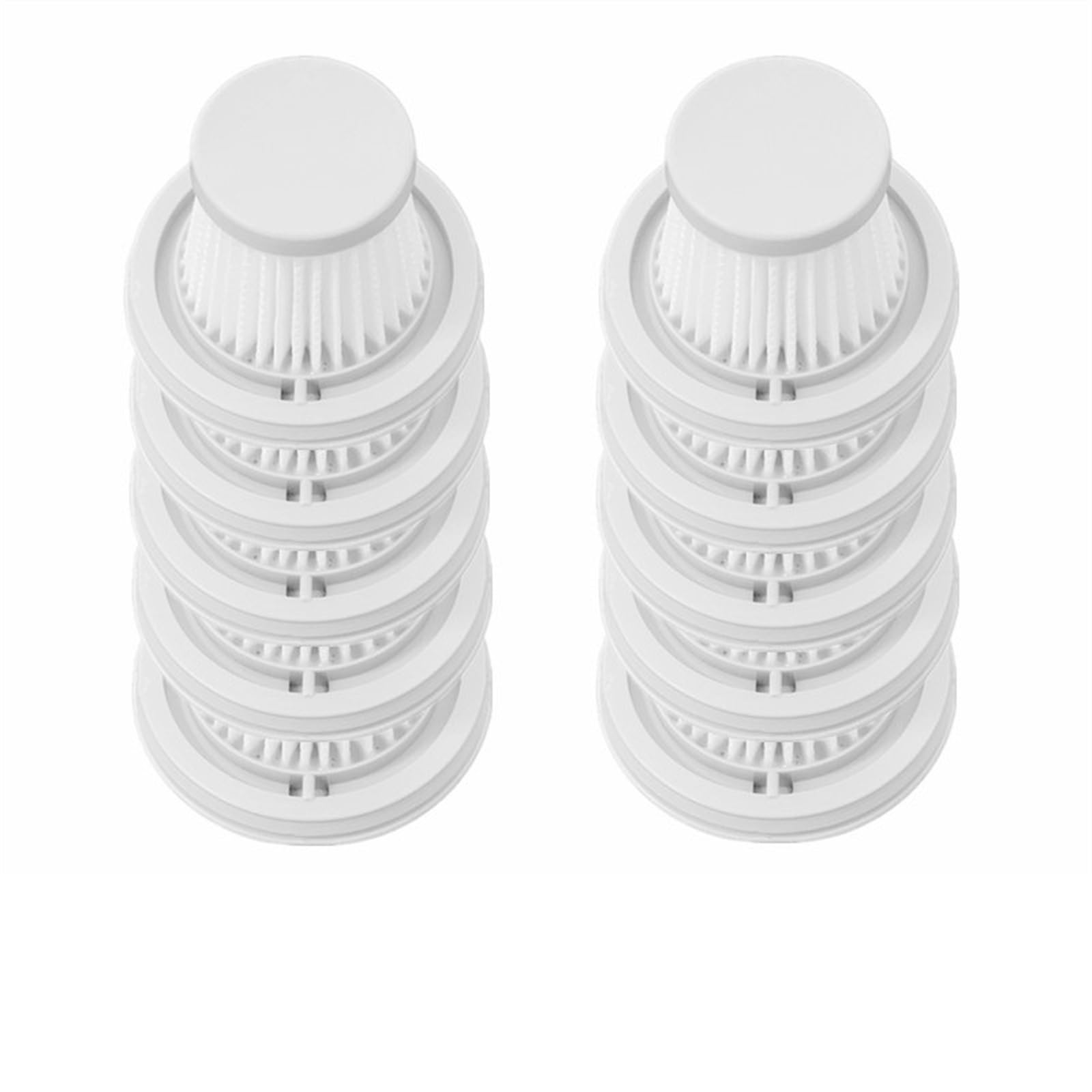 Filtro HEPA for aspiradora práctica XIAO-MI, Repuesto de Filtro Lavable inalámbrico for el hogar y el Coche(HEPA 10PC)