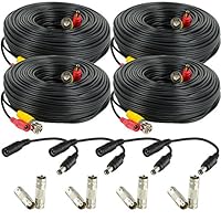 Algopix Similar Product 7 - Amcrest 4Pack 100 Feet PreMade