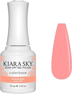 Kiara Sky Soak Off Gel Nail Polish 0.5 fl oz, CHATTERBOX (G408)