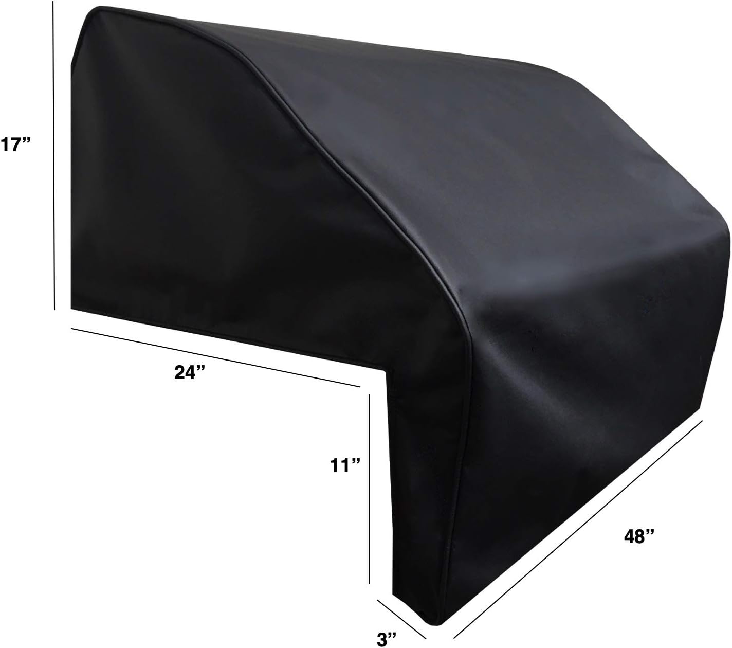 Windproof Covers 48 inch Heavy Duty Premium Vinyl Grill Cover to fit DCS Series 9 Evolution Built-in Grill