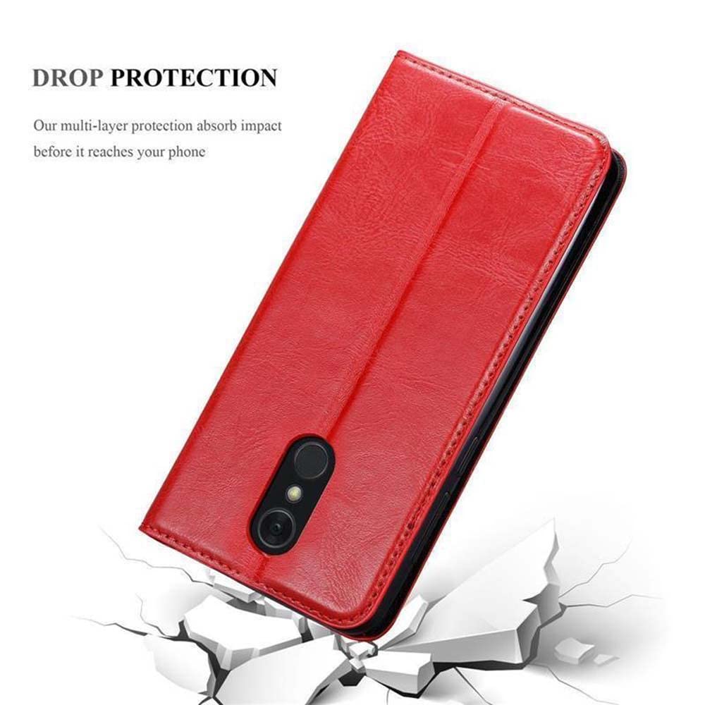 Cadorabo Custodia A Libro Rossa Per LG Q Stylus – Portafoglio Con Tasche E Chiusura Magnetica - 2