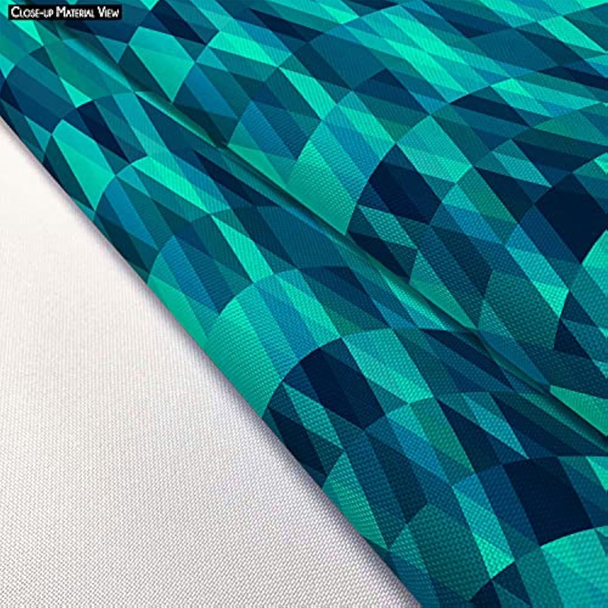 Creative Triangles Table Cloth Cover, 4-Seater