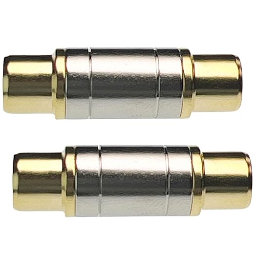 CESS Adaptador Conector RCA Hembra a Hembra (Pack de 2) miniatura 6