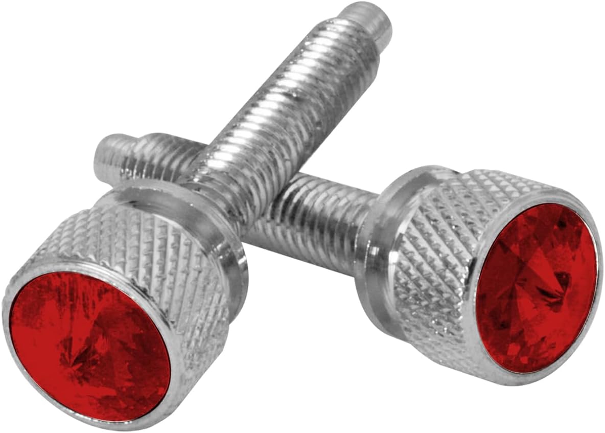 GG Grand General 67062 Chrome Dash Screw w/Clear Crystal for Kenworth