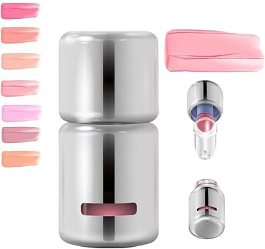 AZTK Liquid Blush, AZTK Jelly Color Liquid Blush, Blushers for Cheeks Make up, 3 In 1 Matte Nude Makeup Blusher for Mature Skin, Natural and Long-Lasting, Blusher for Older Women & Young Women JC01
