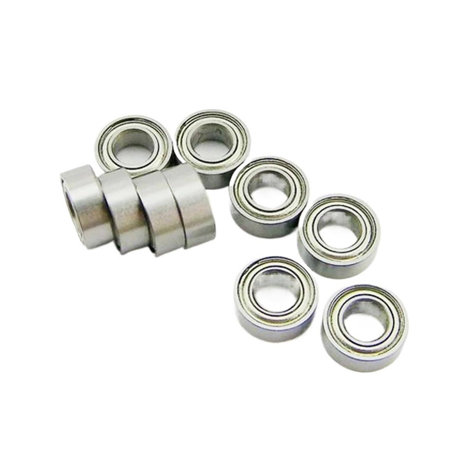 Cuscinetto, 10 pz 6801ZZ Cuscinetto 12x21x5mm ABEC-1 Cuscinetti a sfere a gola profonda schermati 61801-2Z Resistenza all'usura