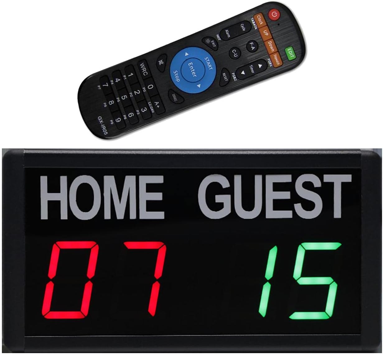 Portable Wall Mounted Electronic Digital Scoreboard Counter Indoor Wrestling Black Remote ControlCollectibles|Arcade Jukeboxes & Pinball|Arcade Gaming|Replacement Parts