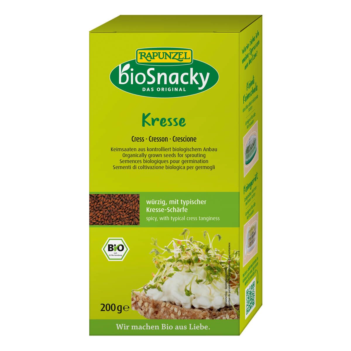 Rapunzel Kresse bioSnacky (1 x 200 gr)
