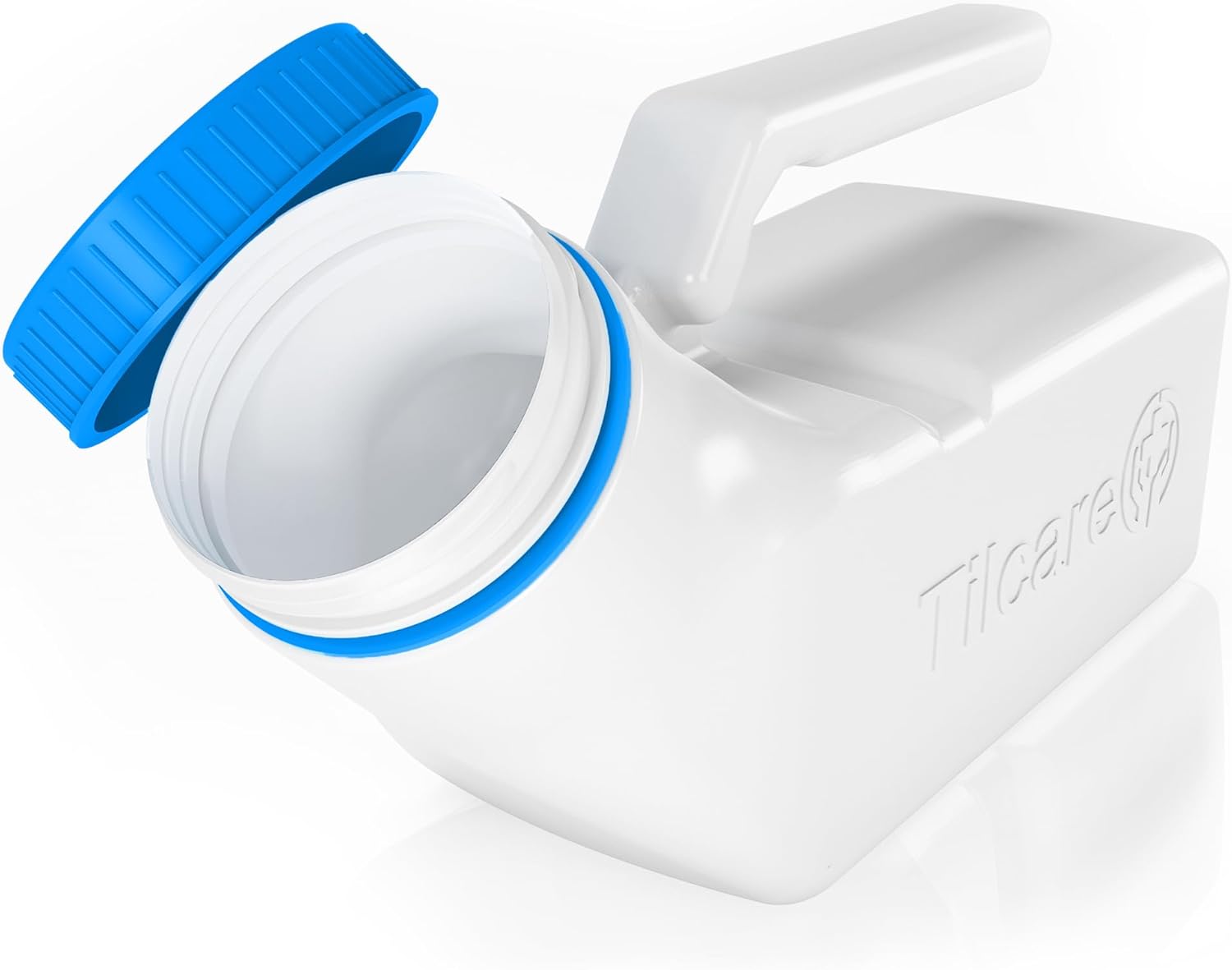 Urinals for Men Glow in The Dark Lid by Tilcare (1 Pack) 32oz/1000mL